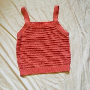 Universal Thread Coral Knit Women's Top Beachy Tank